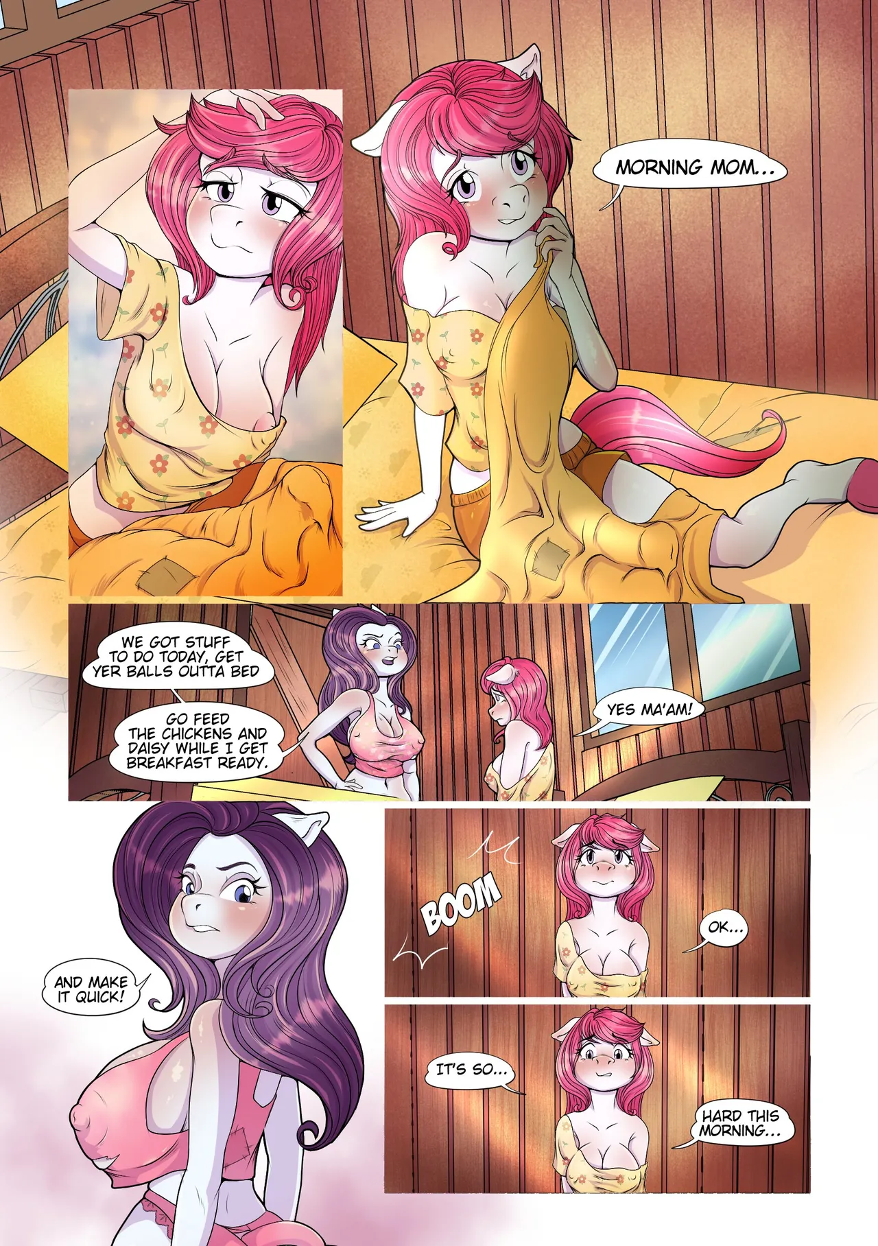 Lily Meadows porn comic picture 3