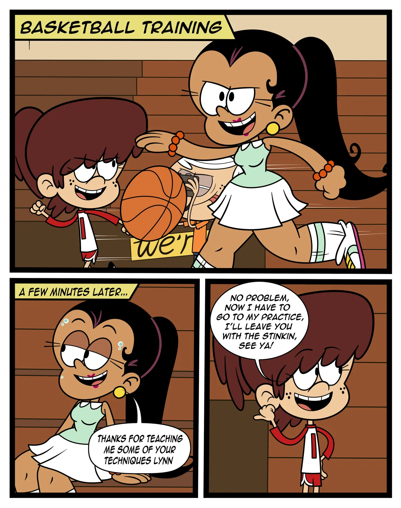 Lincoln x Carlota porn comic picture 1