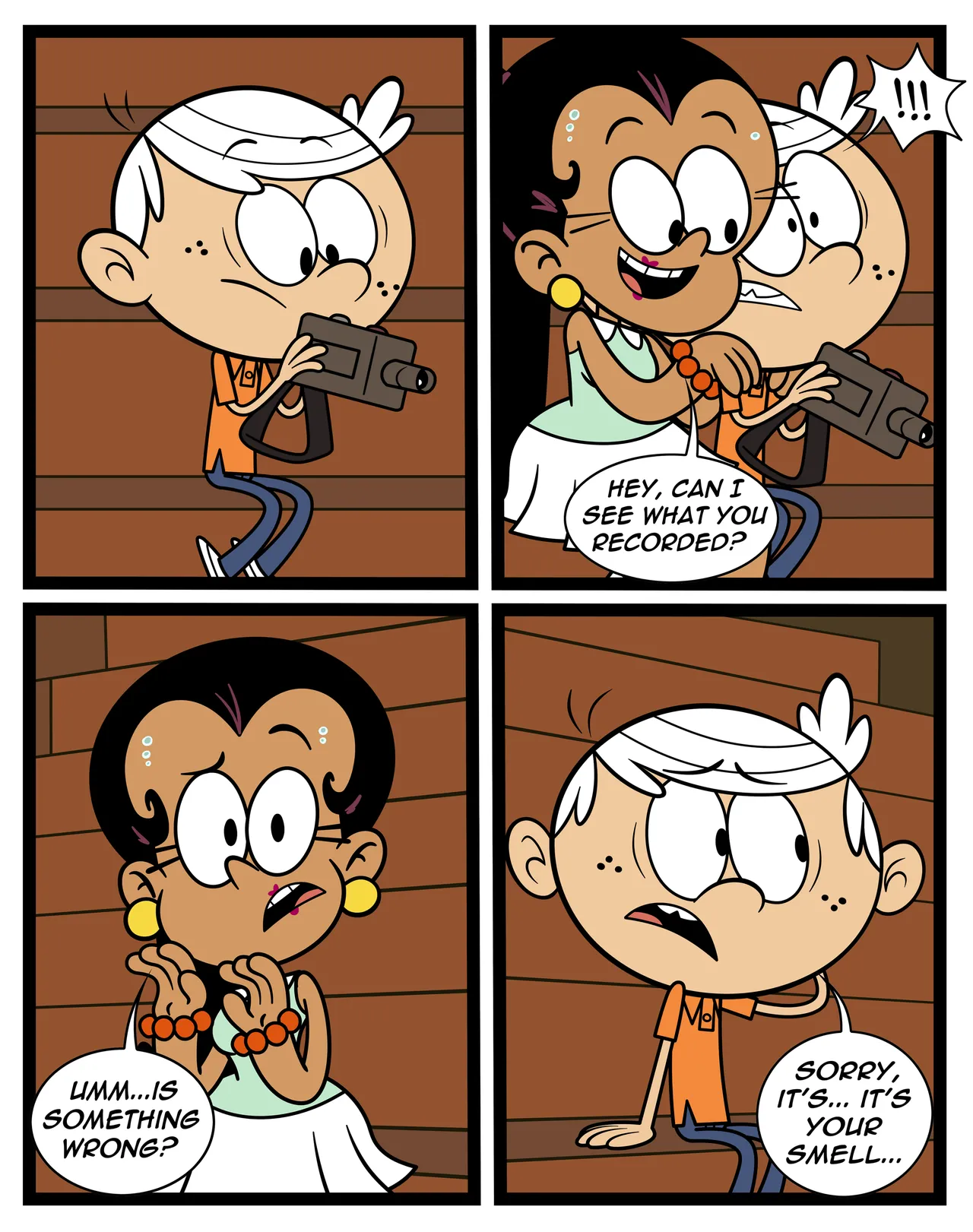 Lincoln x Carlota porn comic picture 2