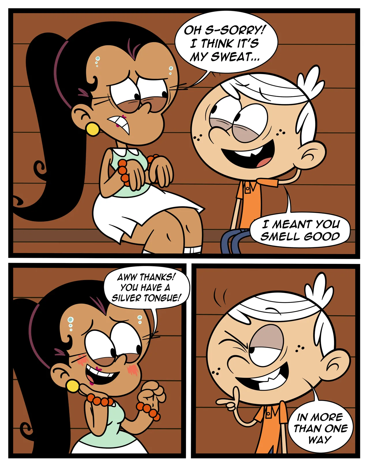 Lincoln x Carlota porn comic picture 3