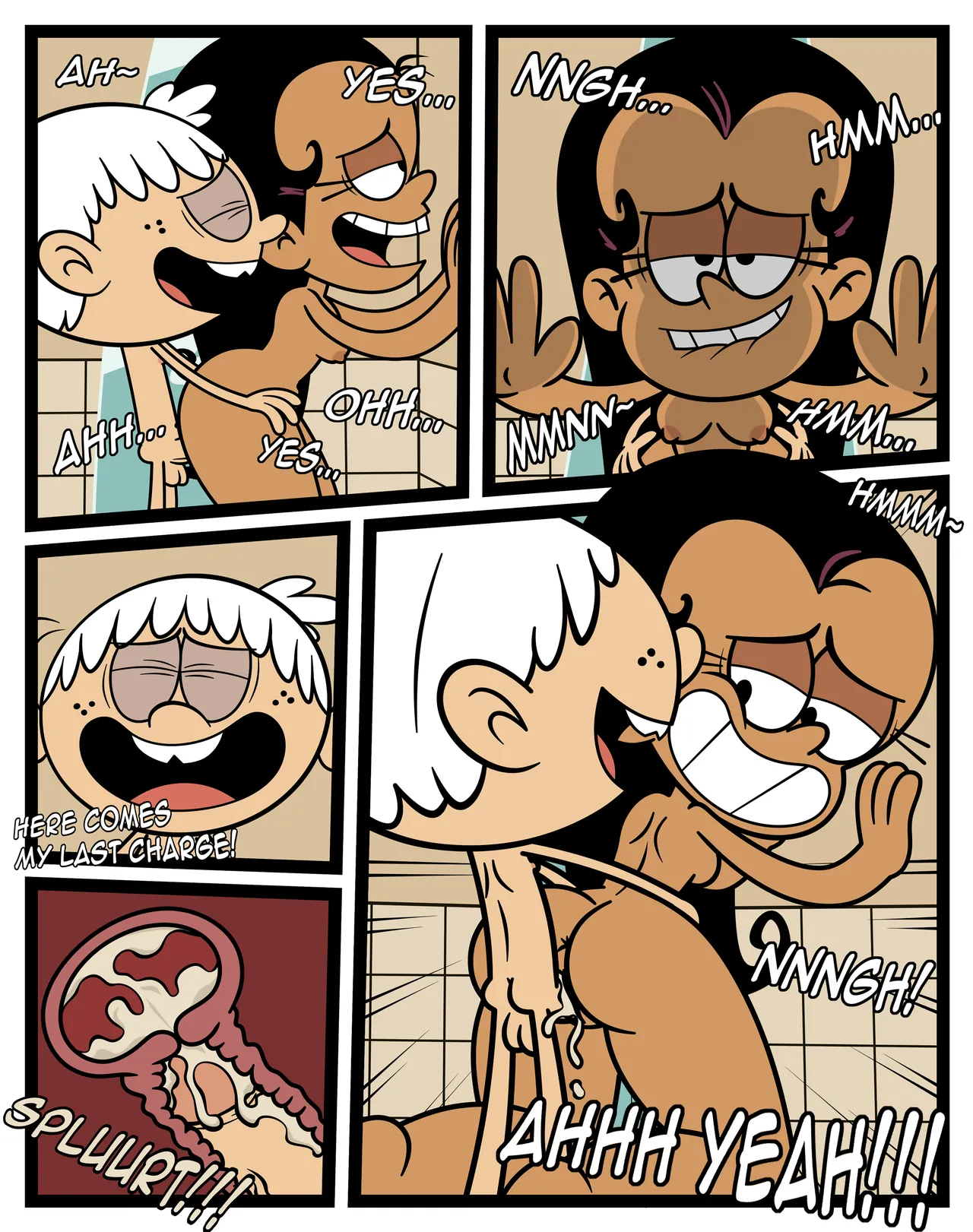 Lincoln x Carlota porn comic picture 7
