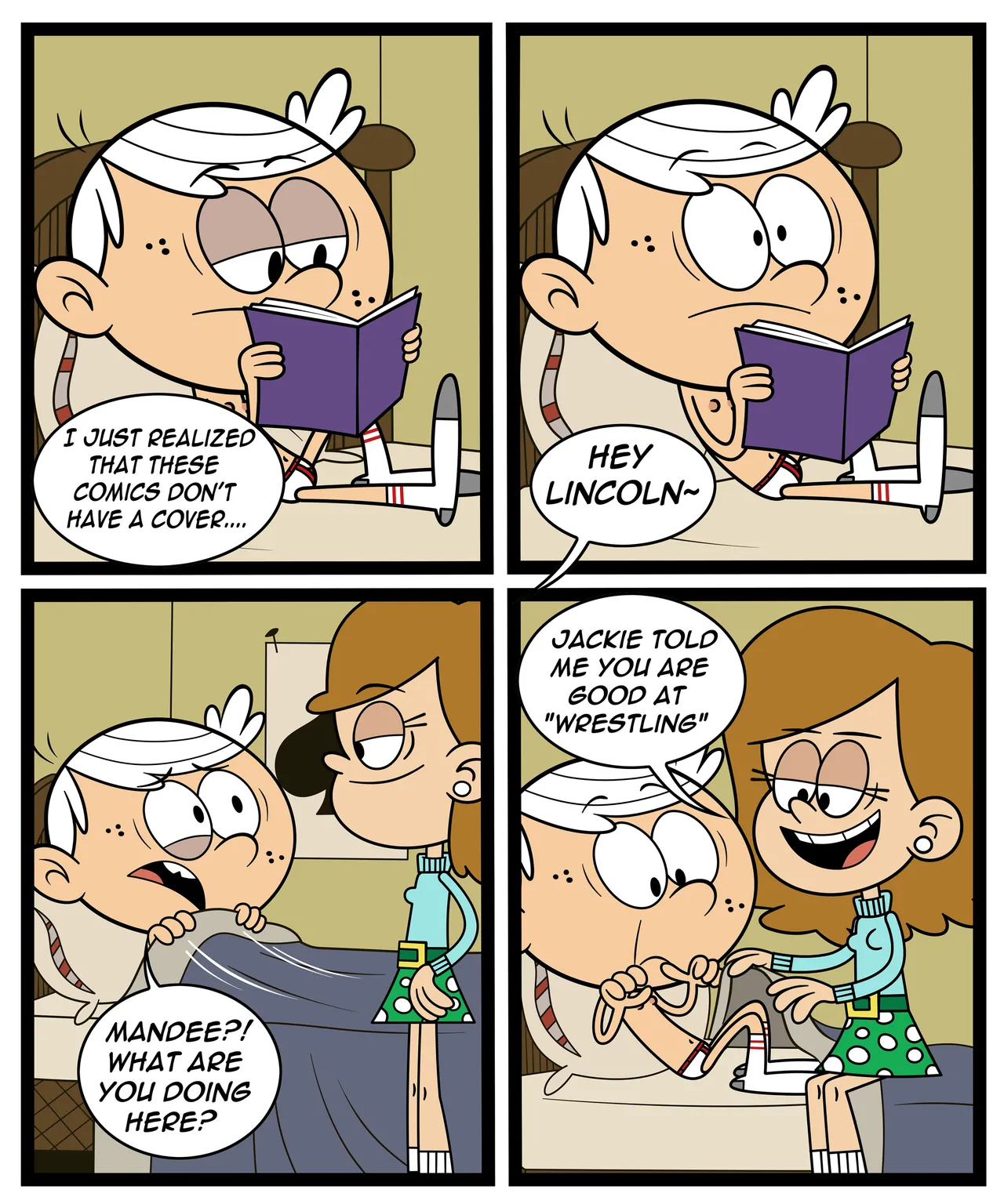 Lincoln x Mandee porn comic picture 3