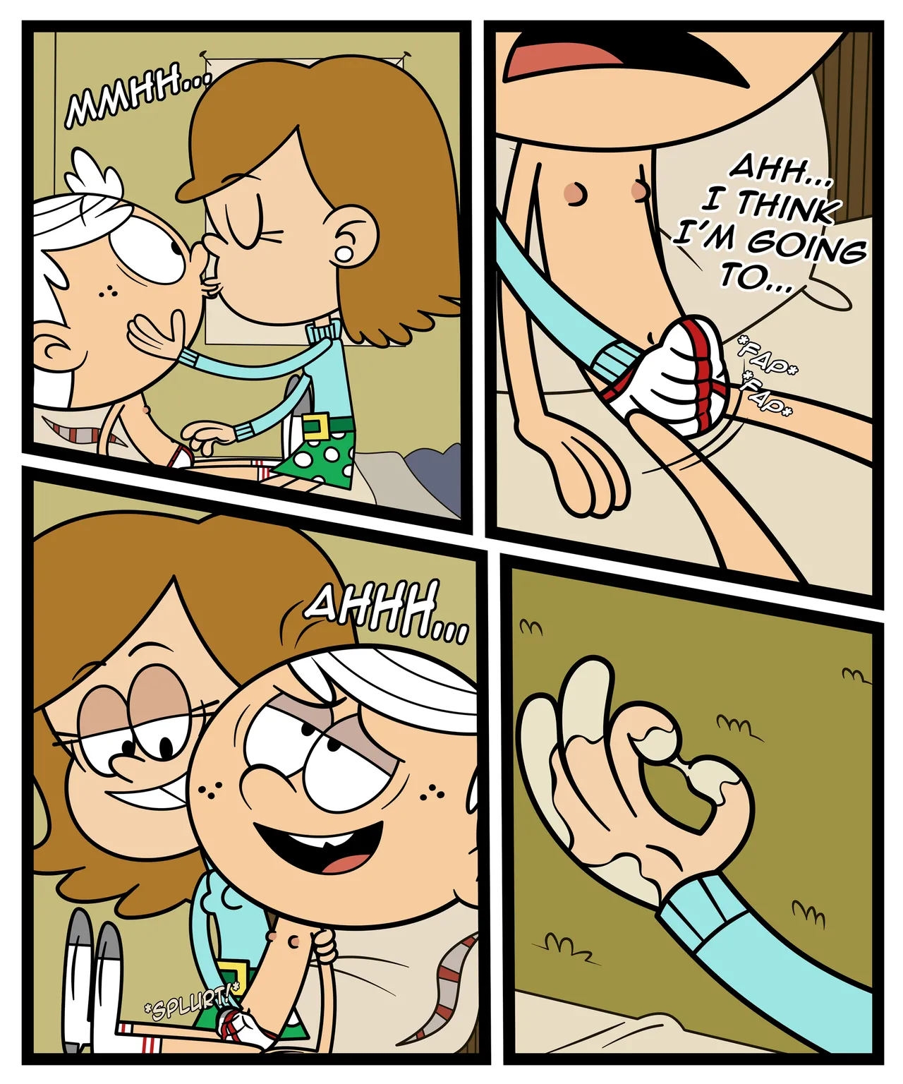 Lincoln x Mandee porn comic picture 4