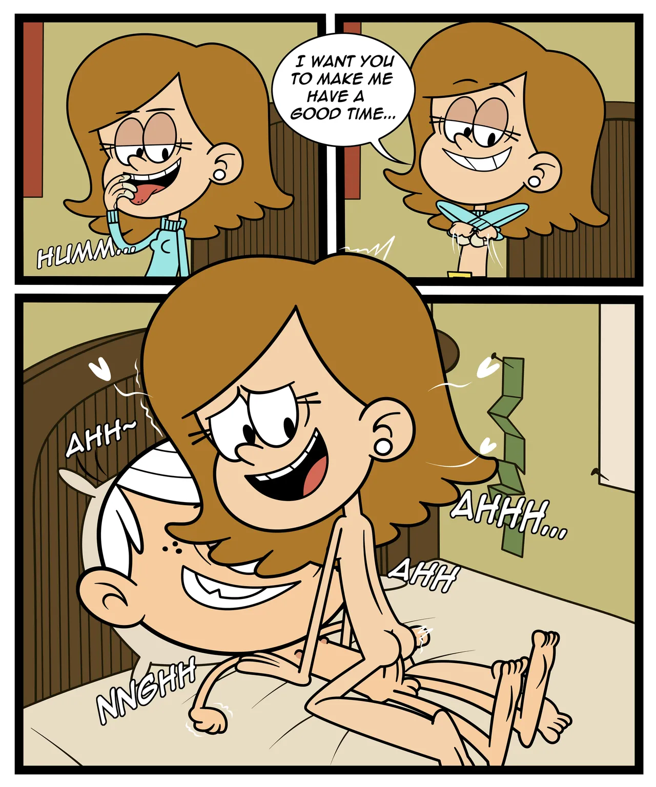 Lincoln x Mandee porn comic picture 5