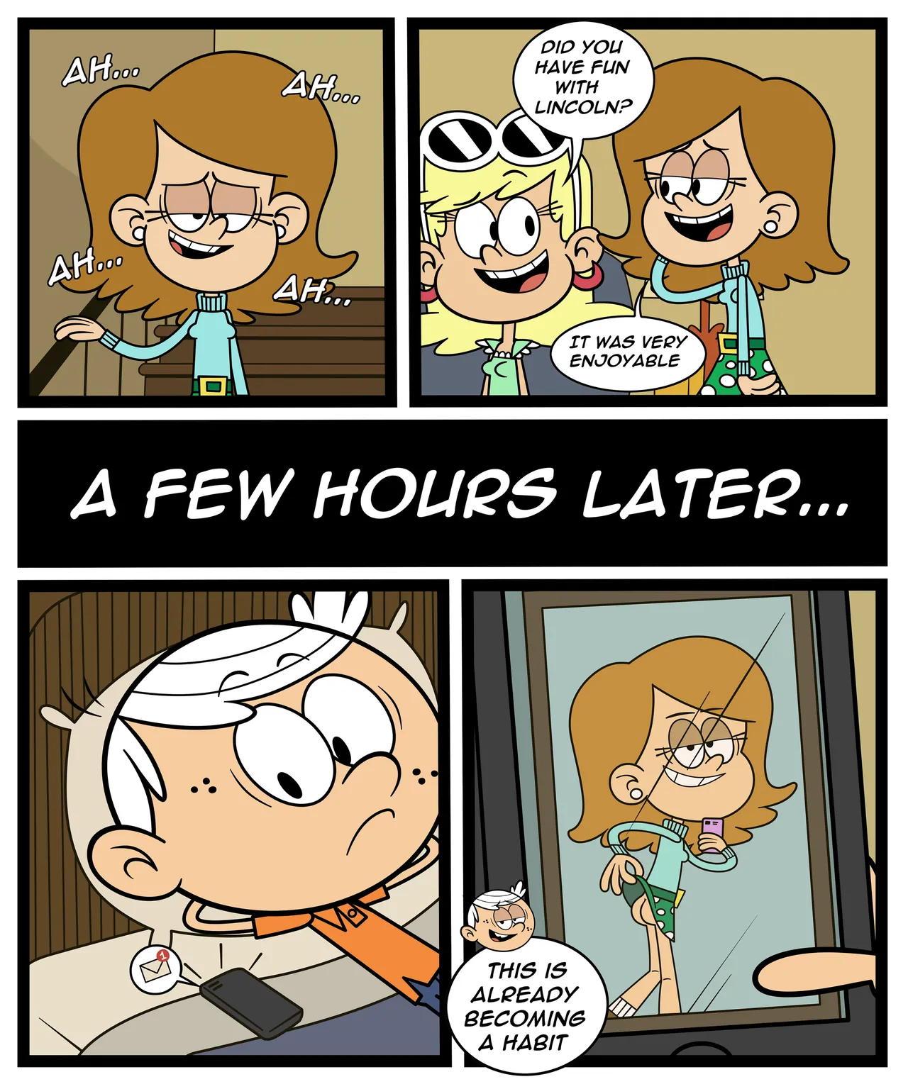 Lincoln x Mandee porn comic picture 8