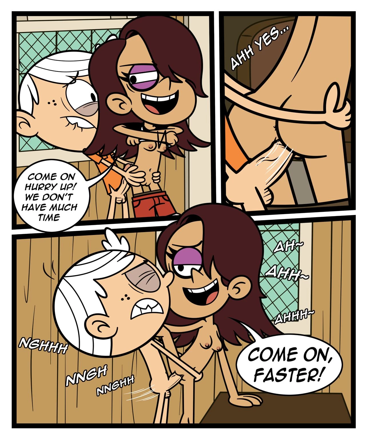 Lincoln x Taylor porn comic picture 4
