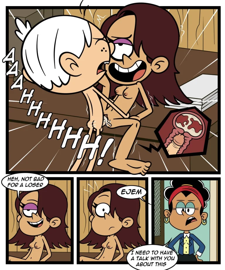 Lincoln x Taylor porn comic picture 6