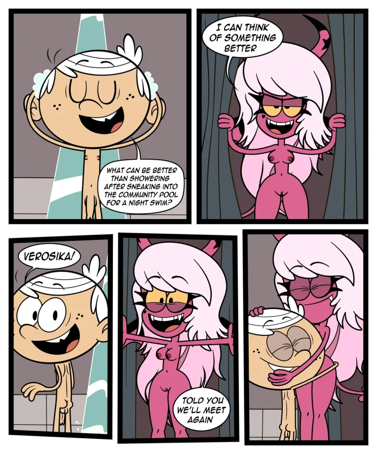 Lincoln x Verosika porn comic picture 11