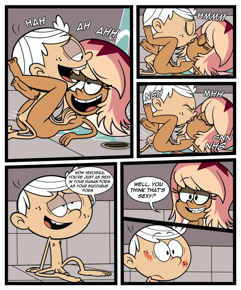 Lincoln x Verosika porn comic picture 13