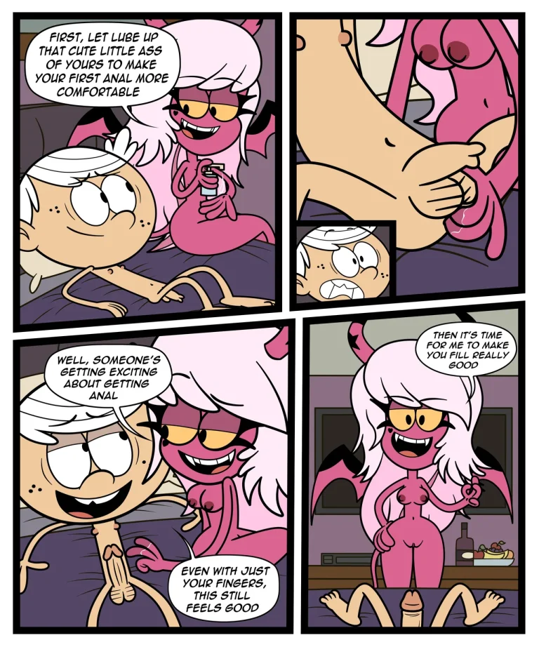 Lincoln x Verosika porn comic picture 21