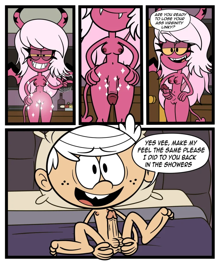 Lincoln x Verosika porn comic picture 22
