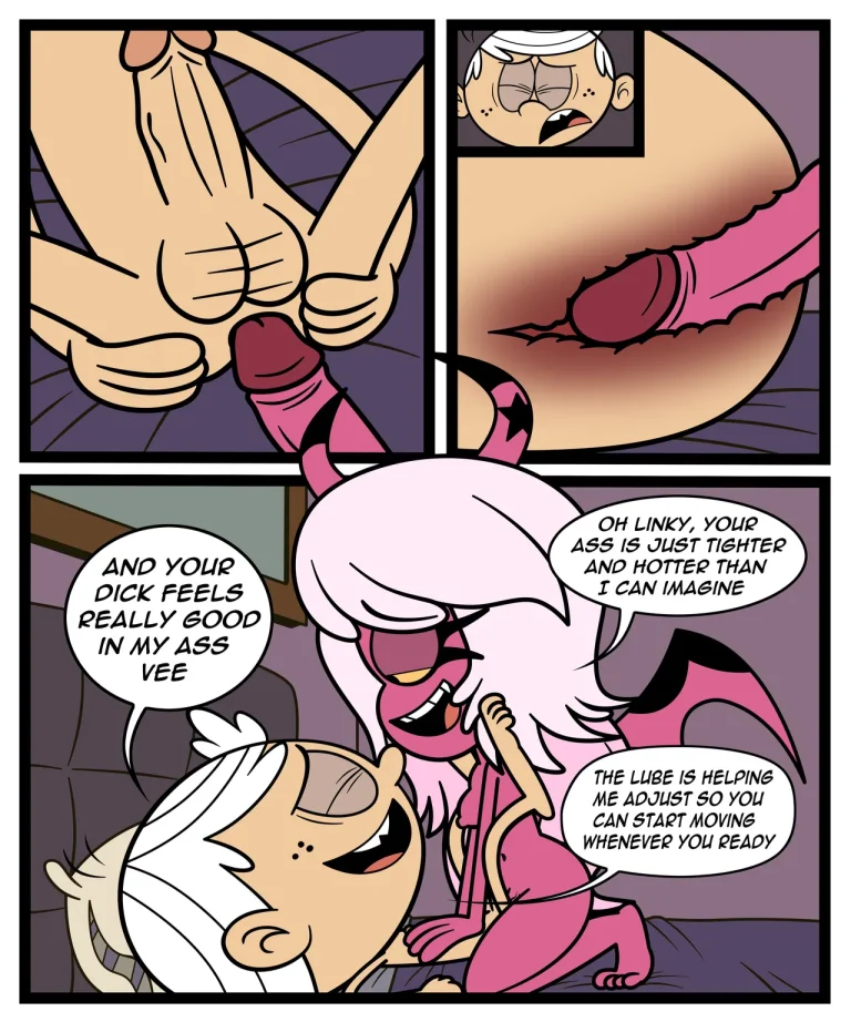 Lincoln x Verosika porn comic picture 23