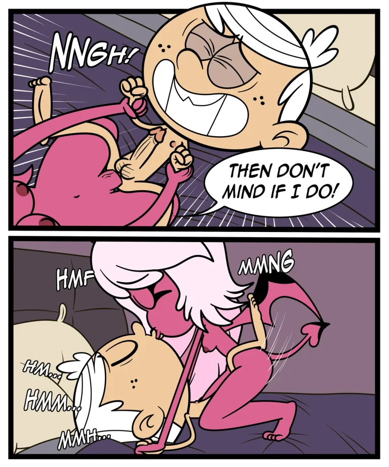 Lincoln x Verosika porn comic picture 24