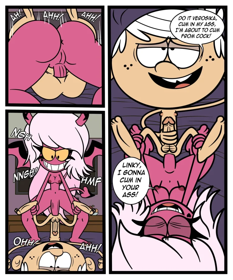 Lincoln x Verosika porn comic picture 25