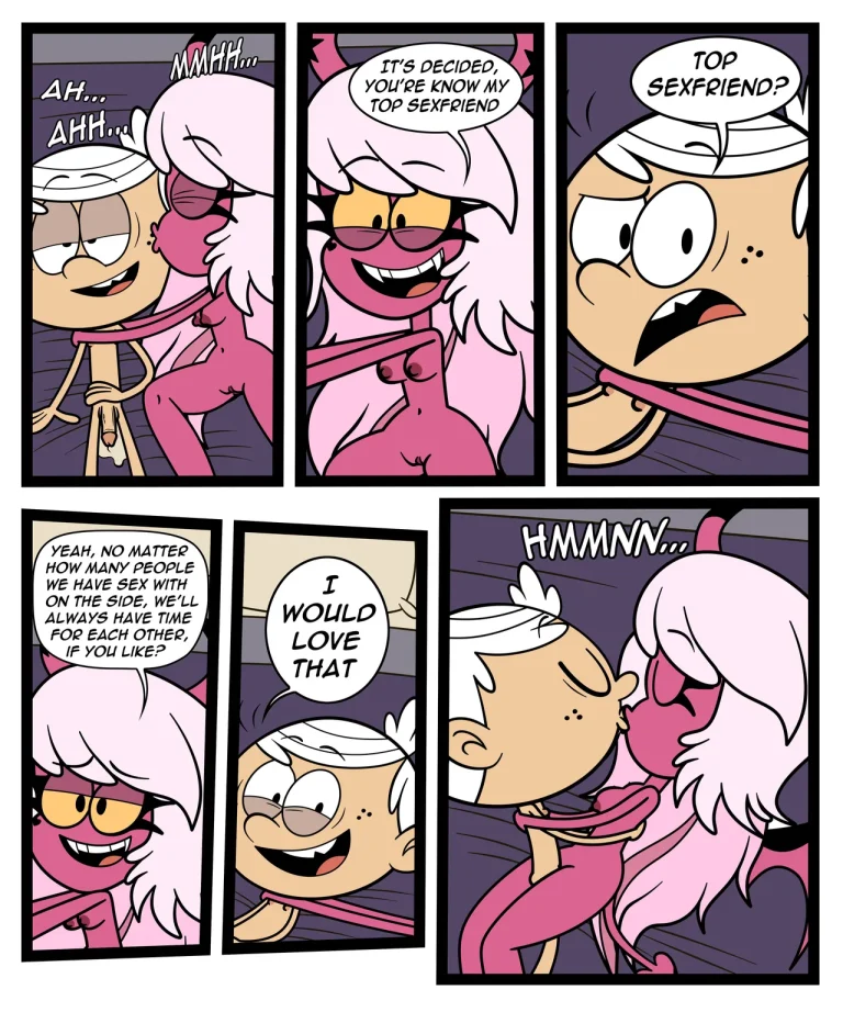 Lincoln x Verosika porn comic picture 27