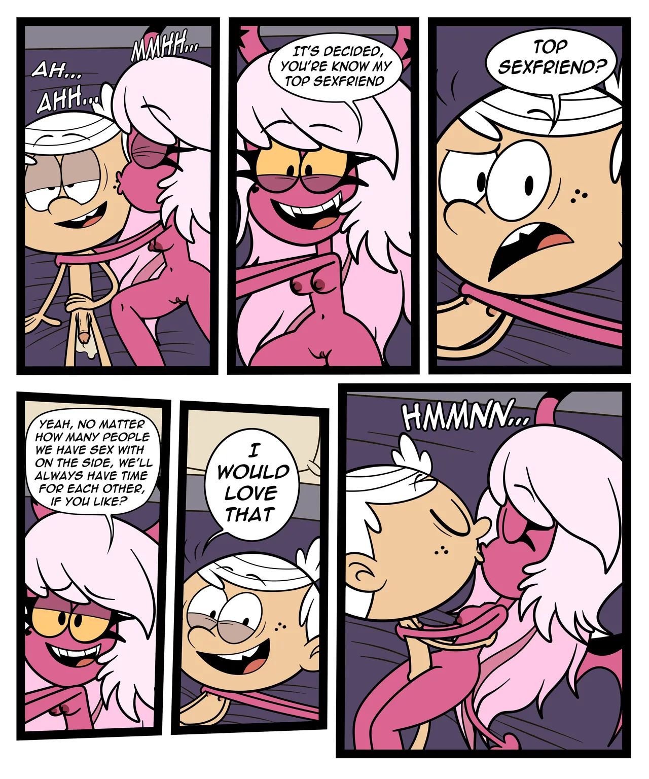Lincoln x Verosika porn comic picture 27