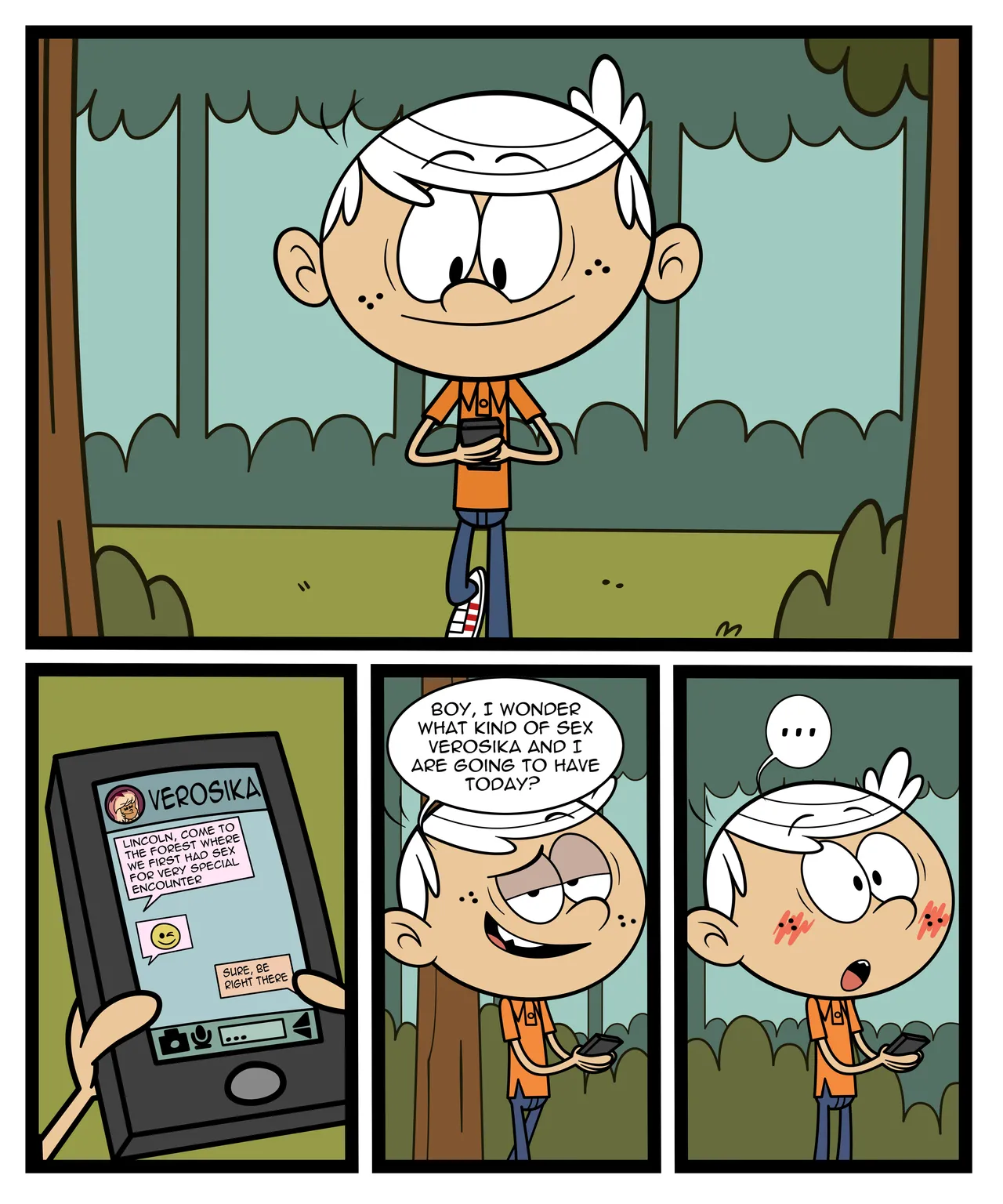 Lincoln x Verosika porn comic picture 28