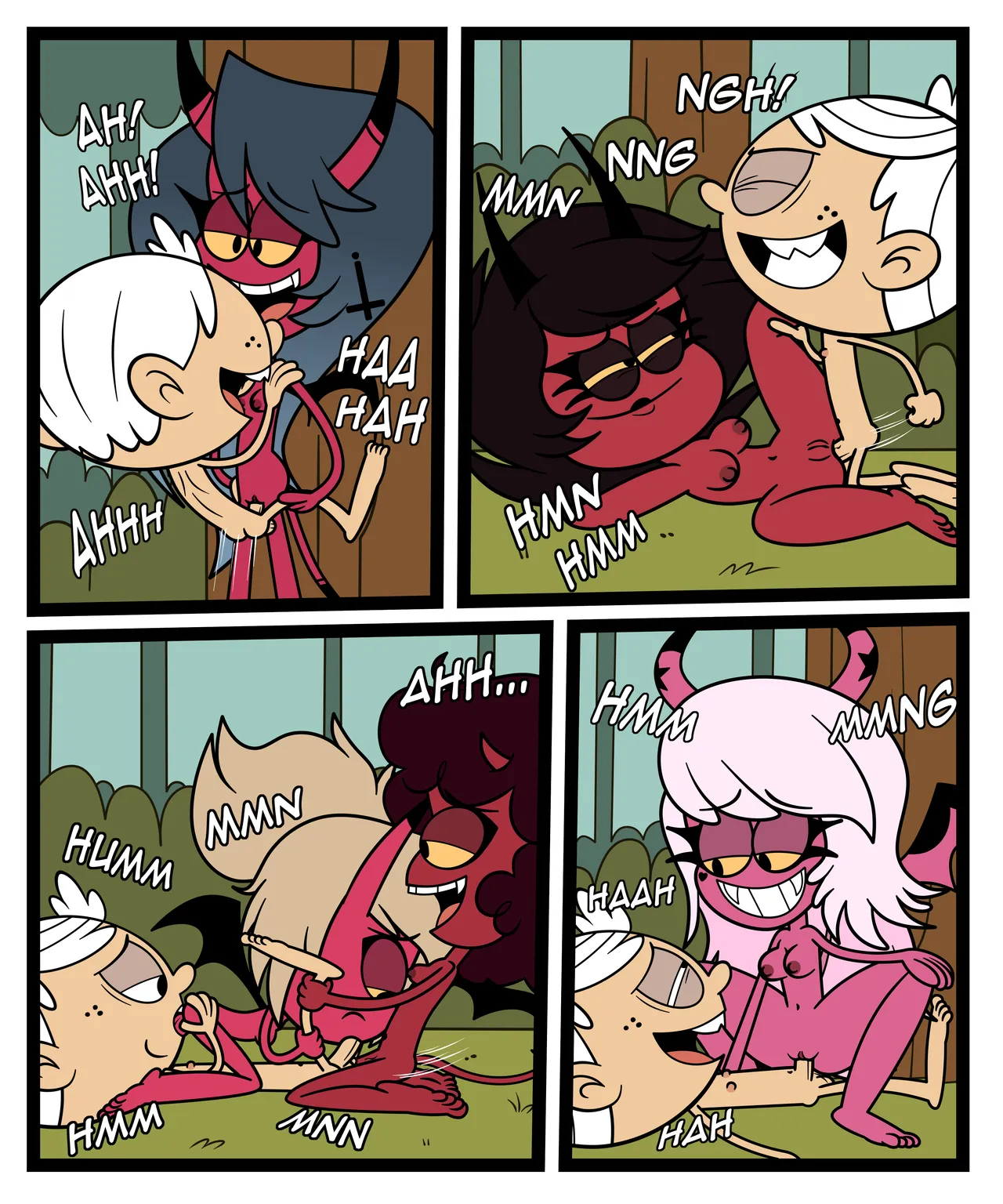 Lincoln x Verosika porn comic picture 31