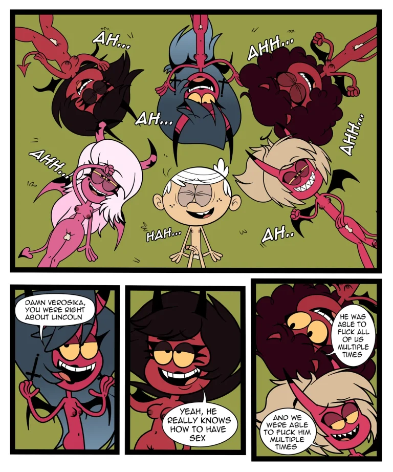 Lincoln x Verosika porn comic picture 34