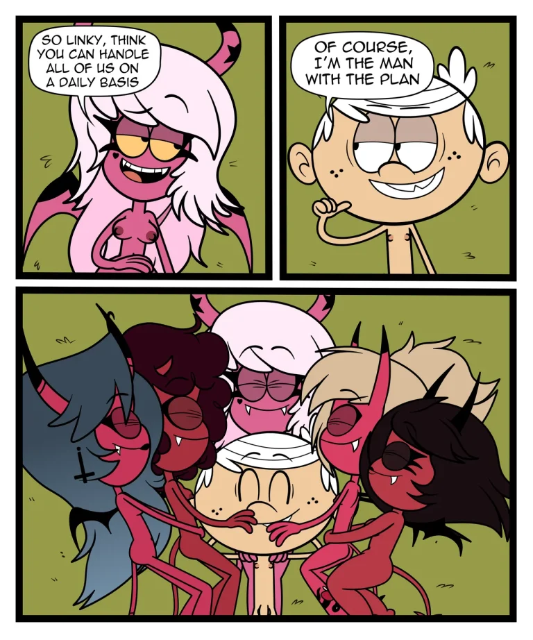 Lincoln x Verosika porn comic picture 35