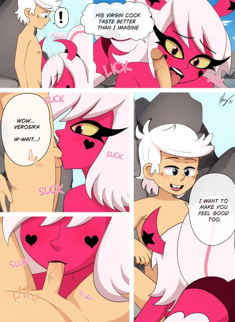 Lincosika's Beach Day porn comic picture 11