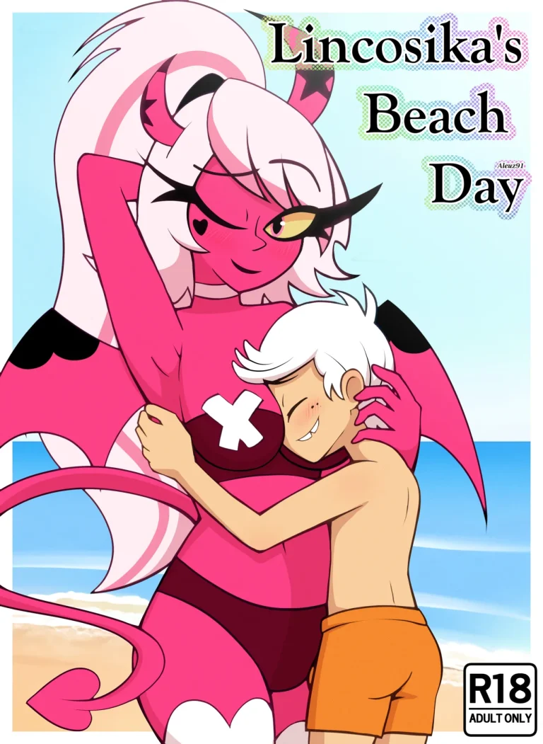 Lincosika's Beach Day porn comic picture 9