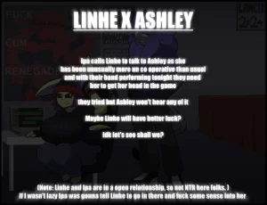 Linhe X Ashley: working things out porn comic picture 1