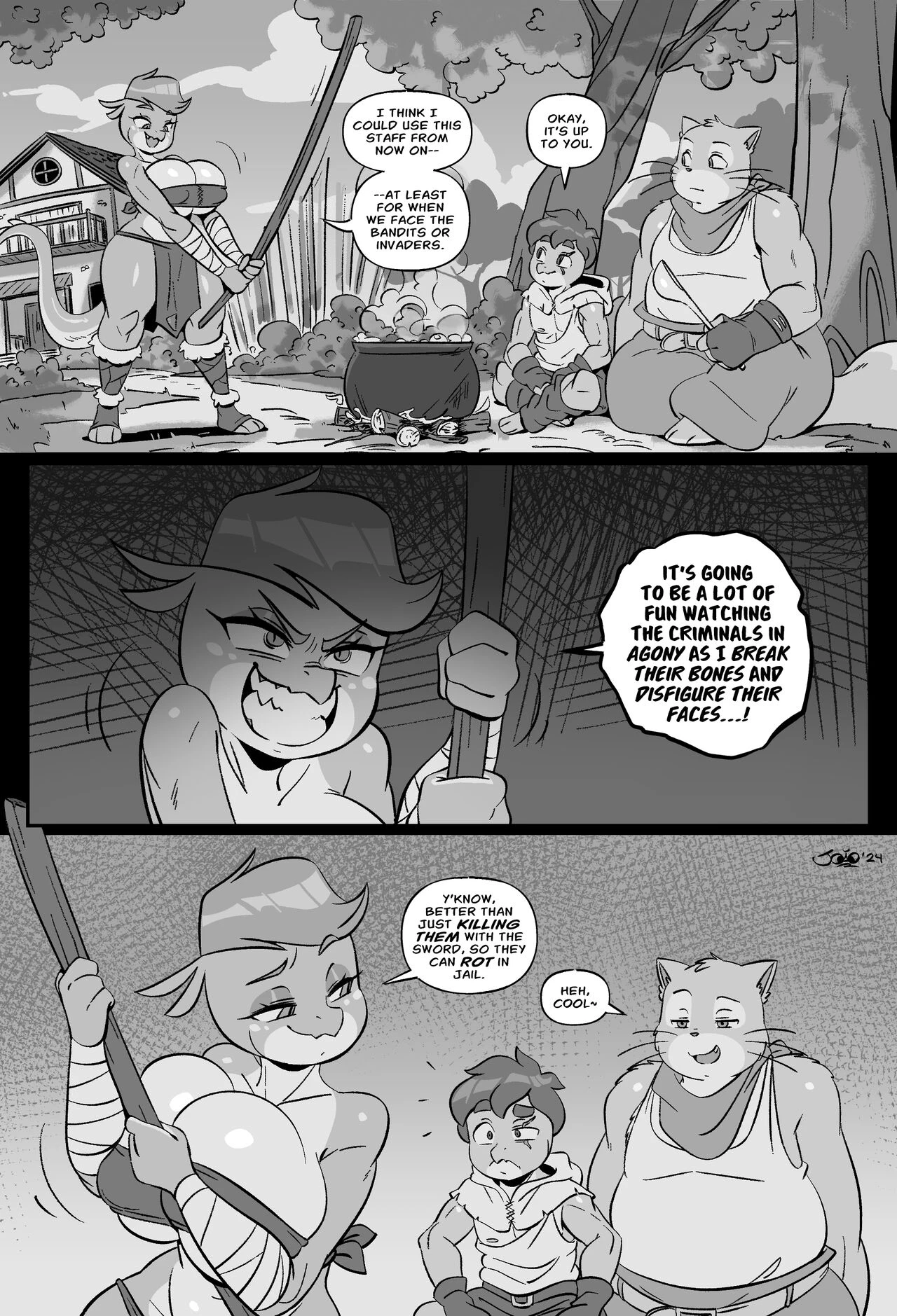 Lira (Tales of Sezvilpan - OC) porn comic picture 1