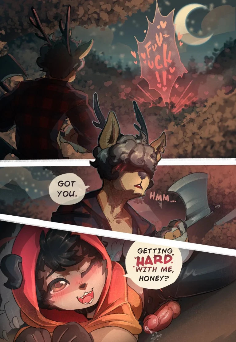 Little Red (1 + 2) porn comic picture 11
