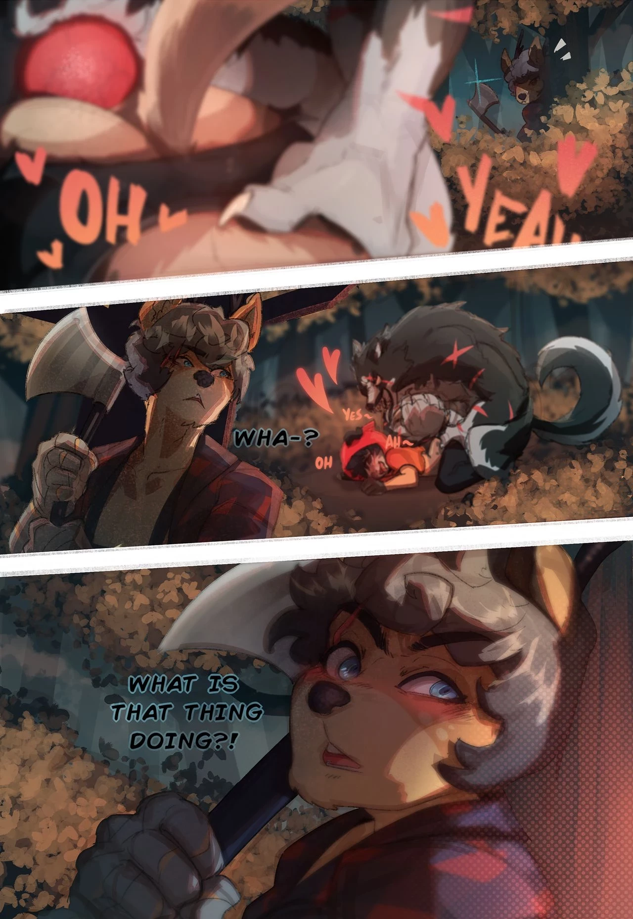 Little Red (1 + 2) porn comic picture 13
