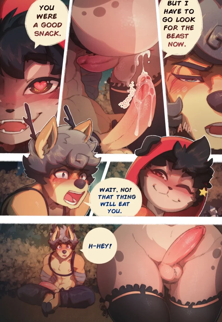 Little Red (1 + 2) porn comic picture 20