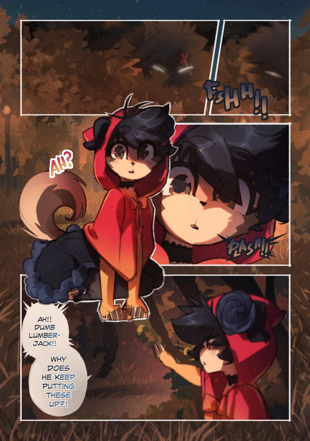 Little Red (1 + 2) porn comic picture 27