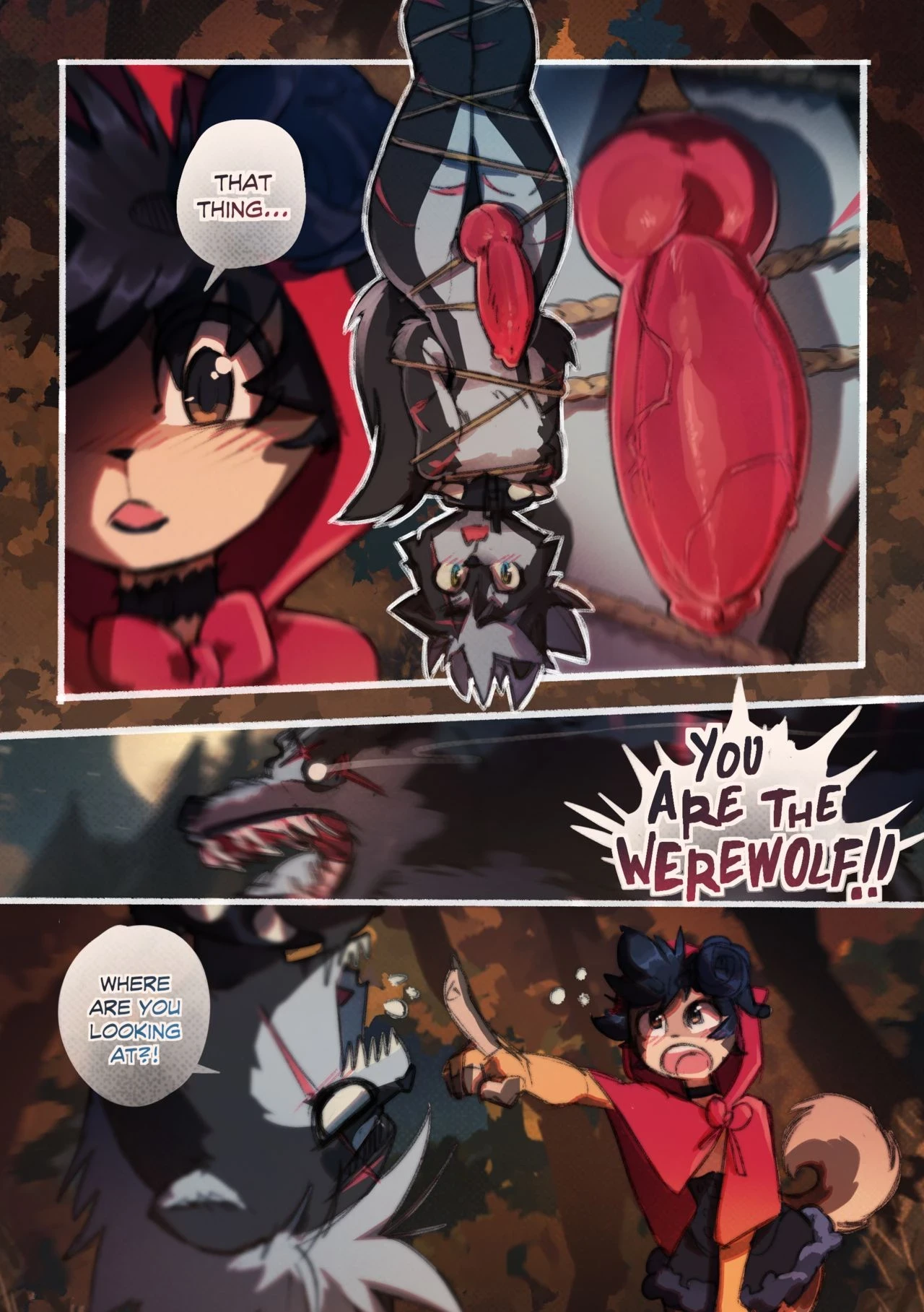 Little Red (1 + 2) porn comic picture 28