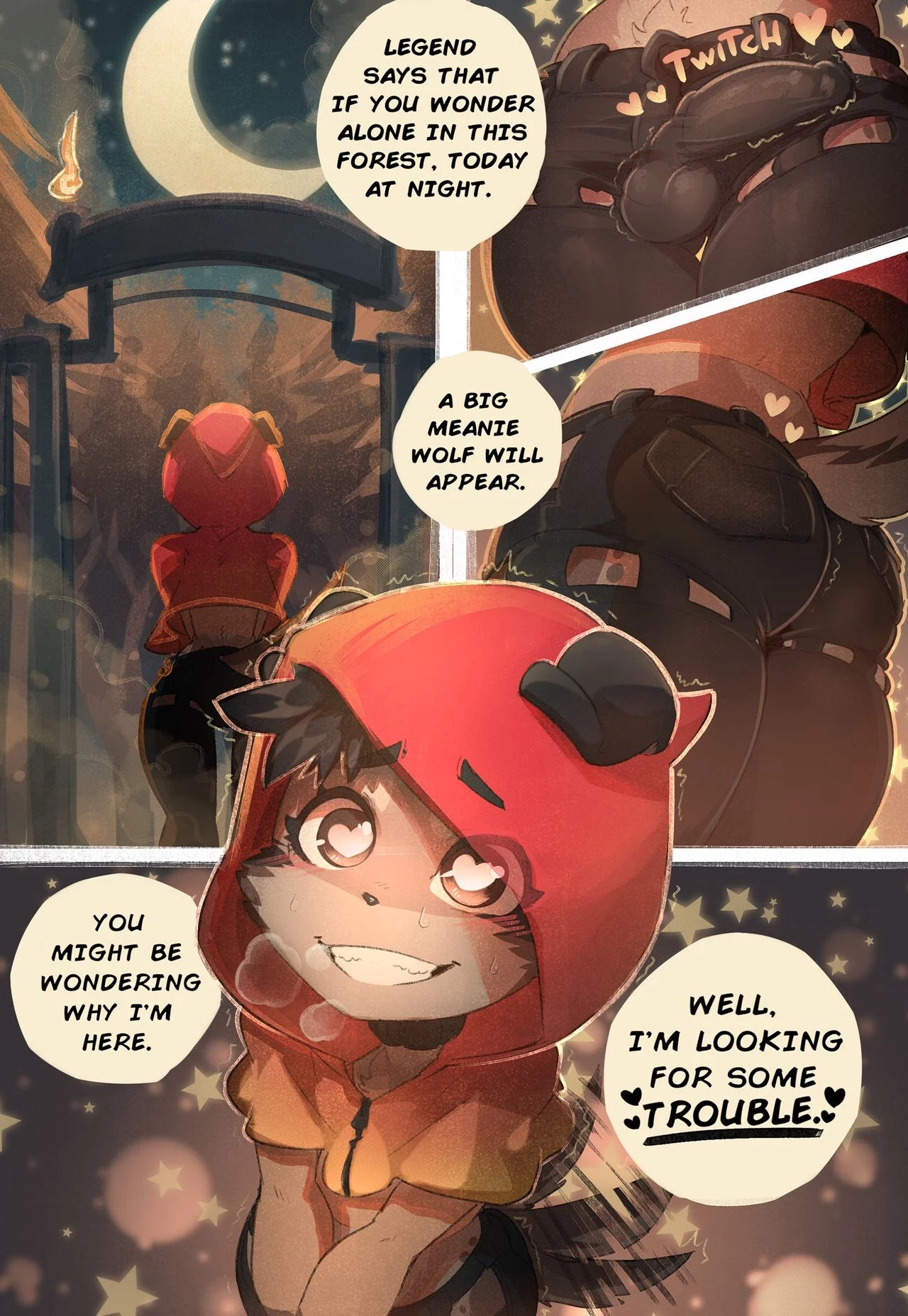 Little Red (1 + 2) porn comic picture 3