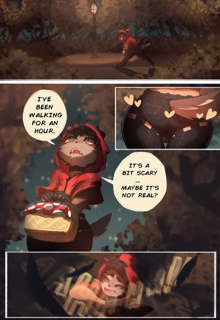 Little Red (1 + 2) porn comic picture 4