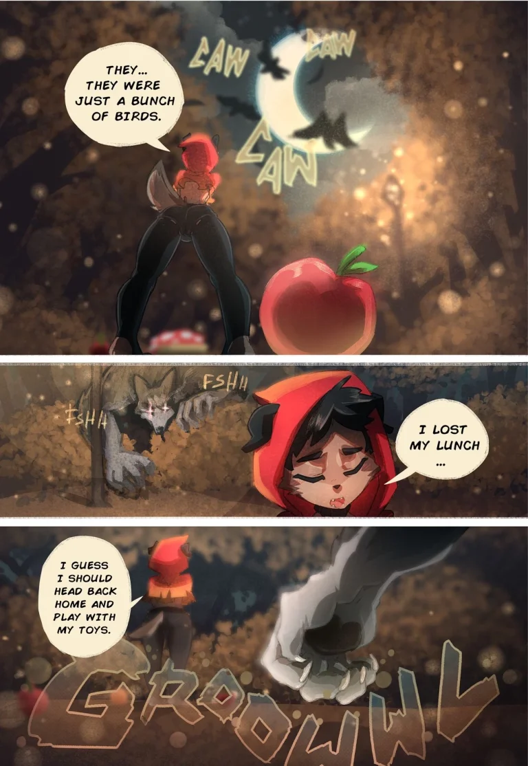Little Red (1 + 2) porn comic picture 5