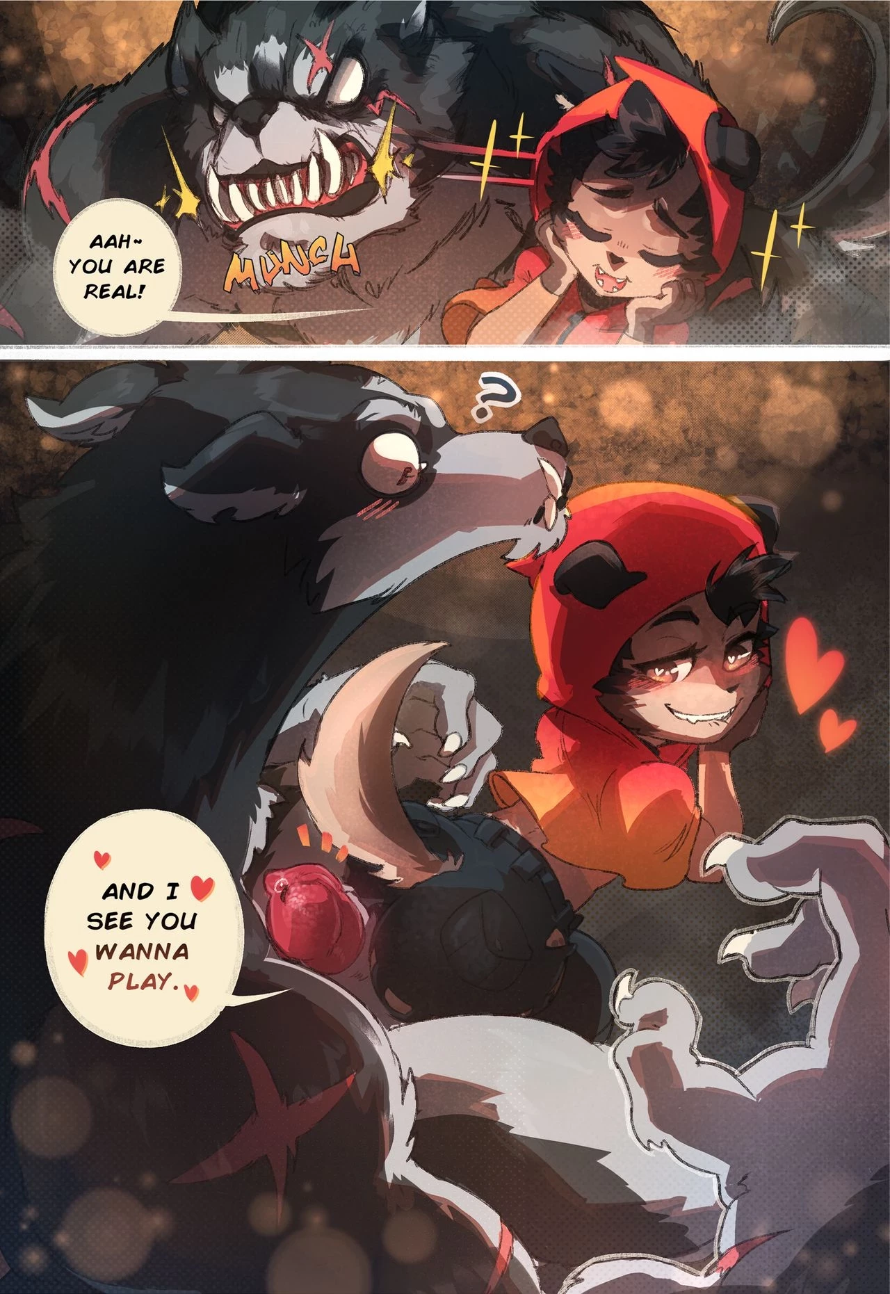 Little Red (1 + 2) porn comic picture 7