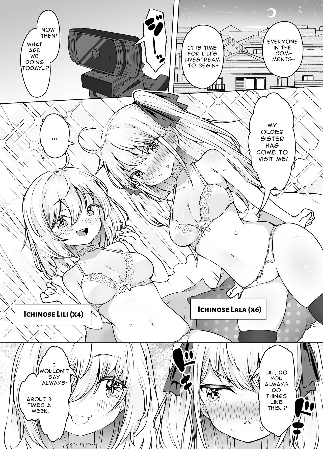 ~Livechat no Zeccyou Megami-tachi~ porn comic picture 4