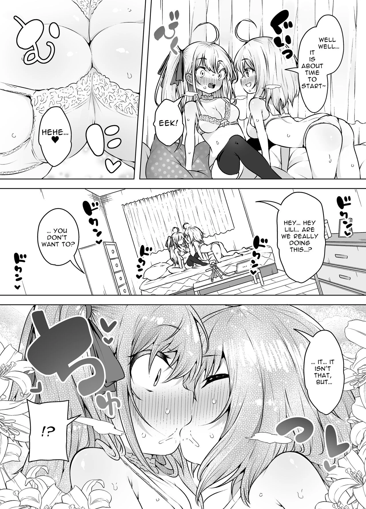 ~Livechat no Zeccyou Megami-tachi~ porn comic picture 6