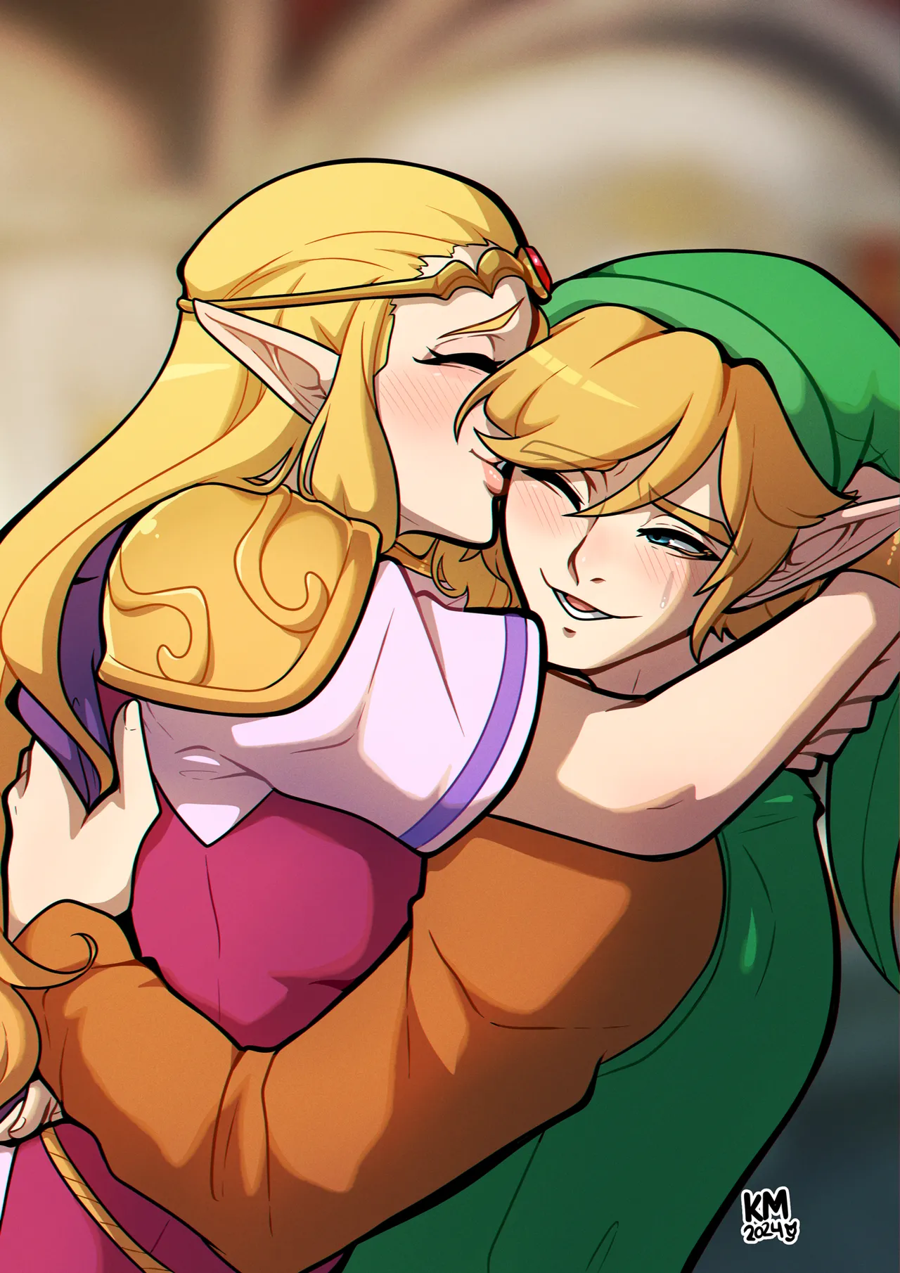 Lnk and Zelda porn comic picture 6