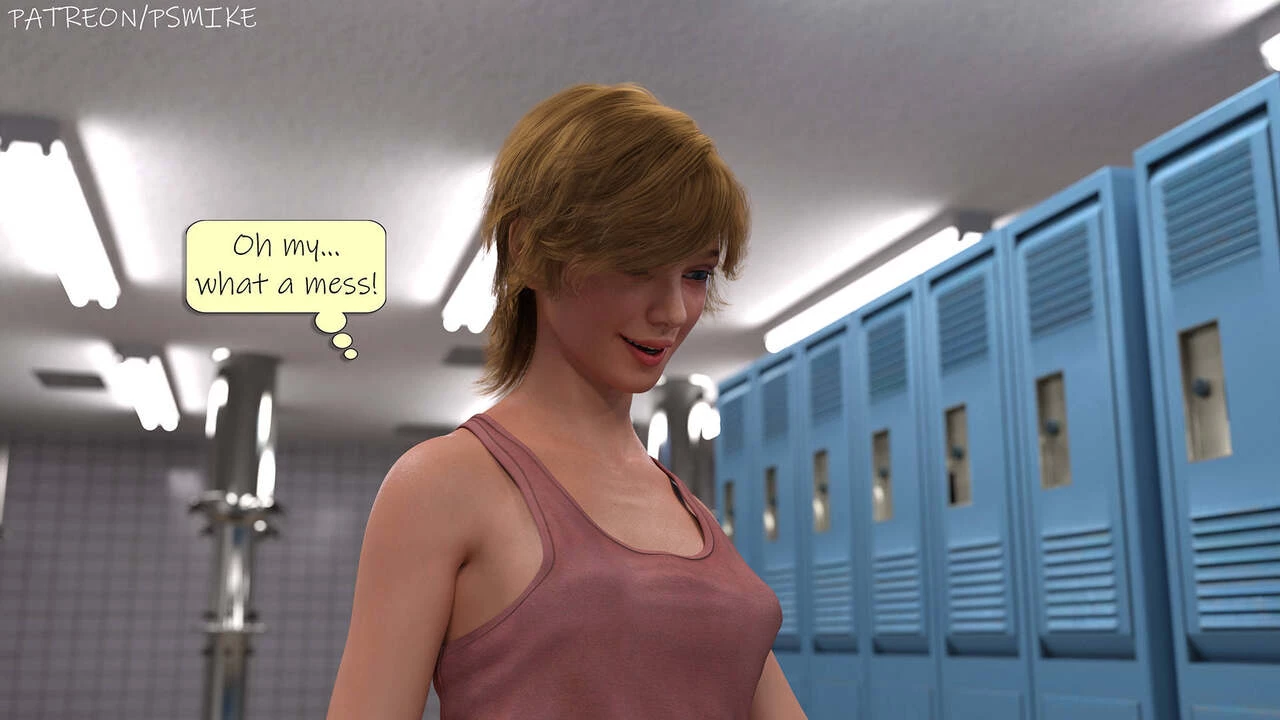 Locker Room Story porn comic picture 132