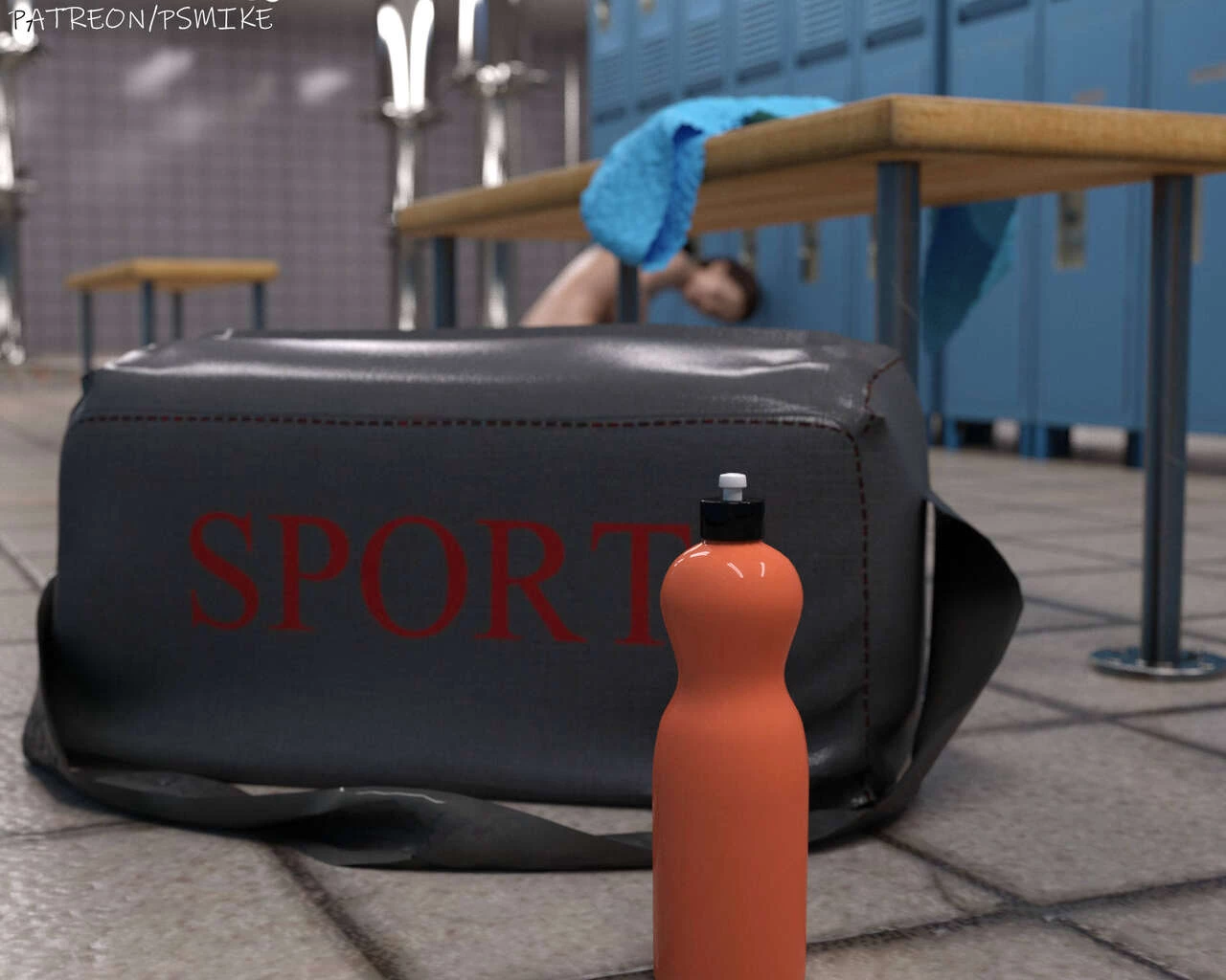 Locker Room Story porn comic picture 42