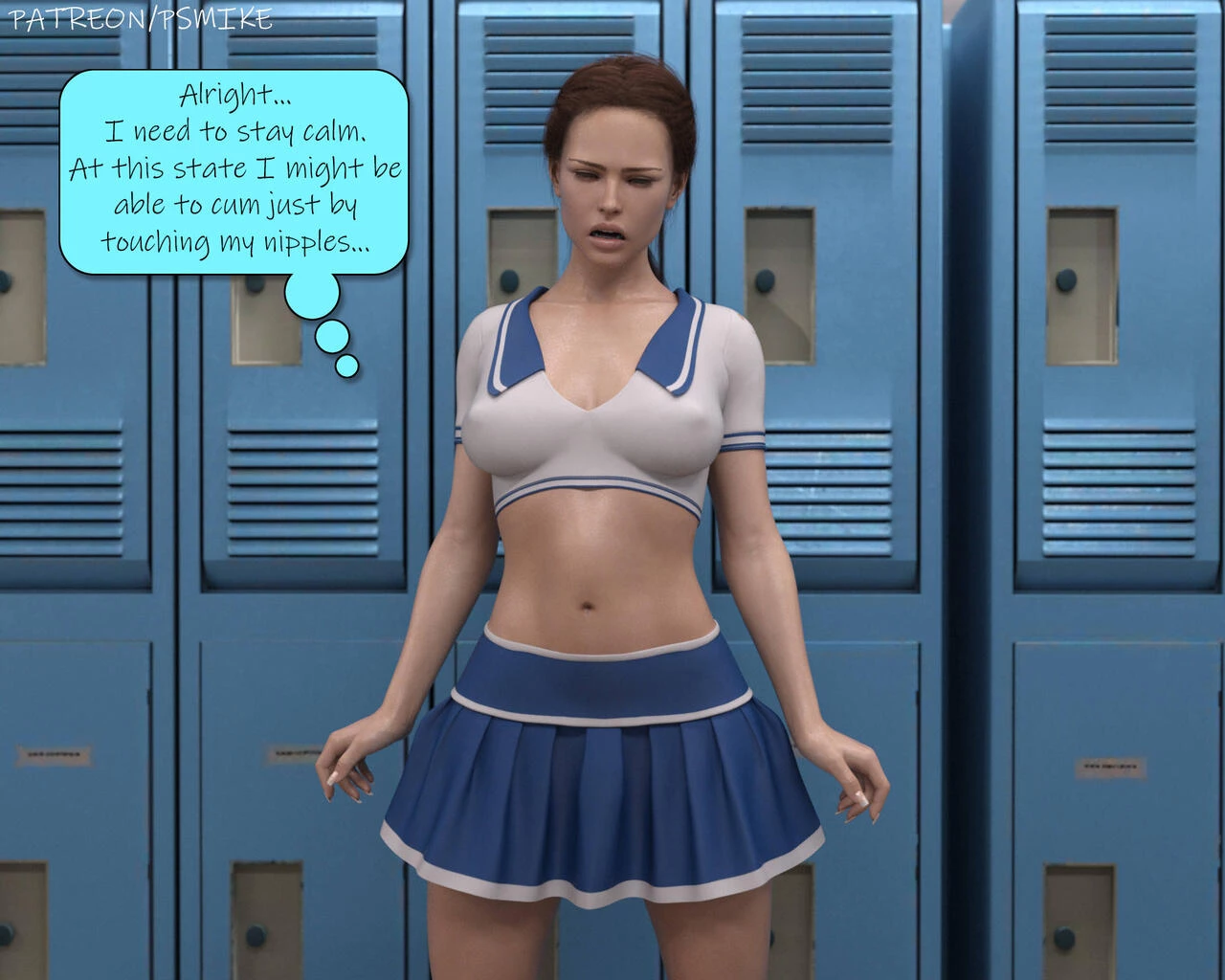 Locker Room Story porn comic picture 5