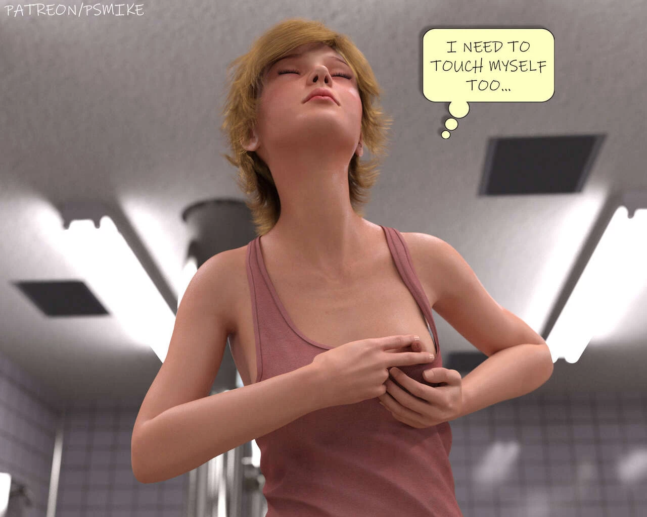Locker Room Story porn comic picture 81