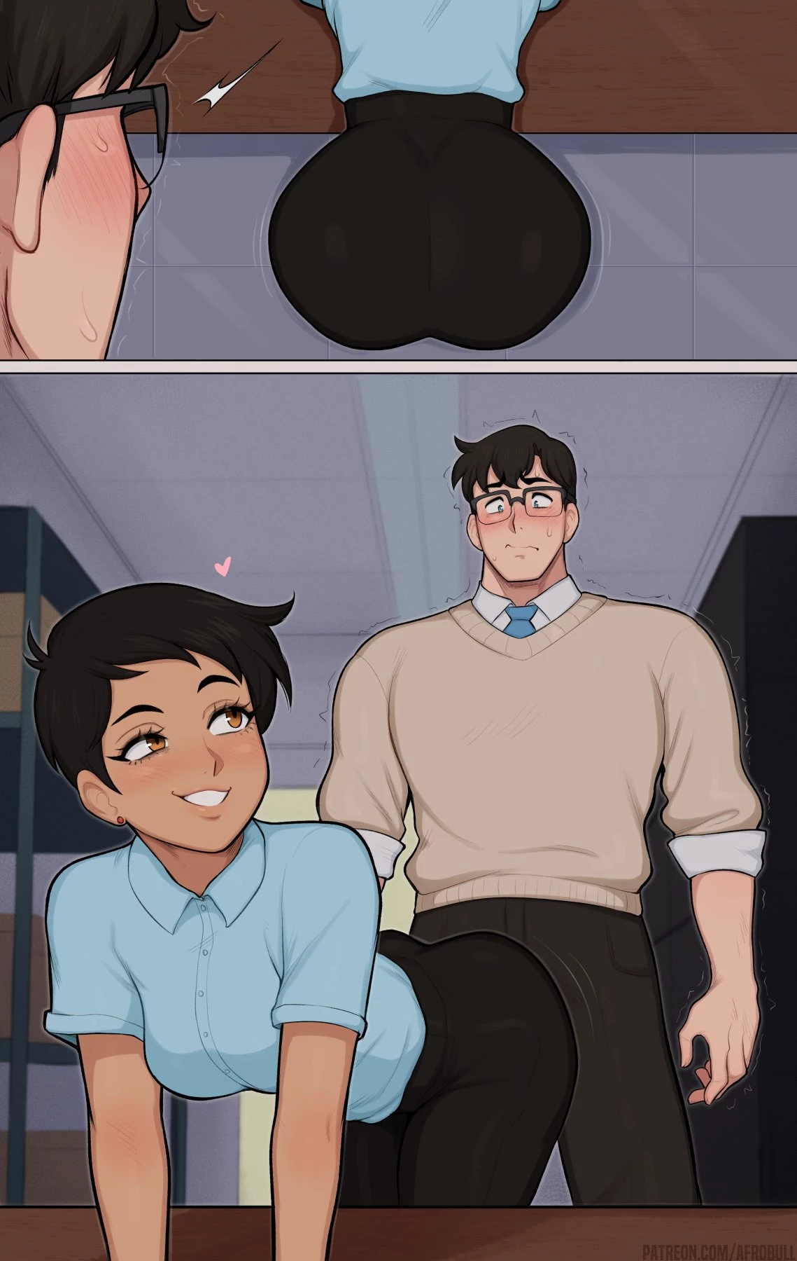 Lois and Clark porn comic picture 1