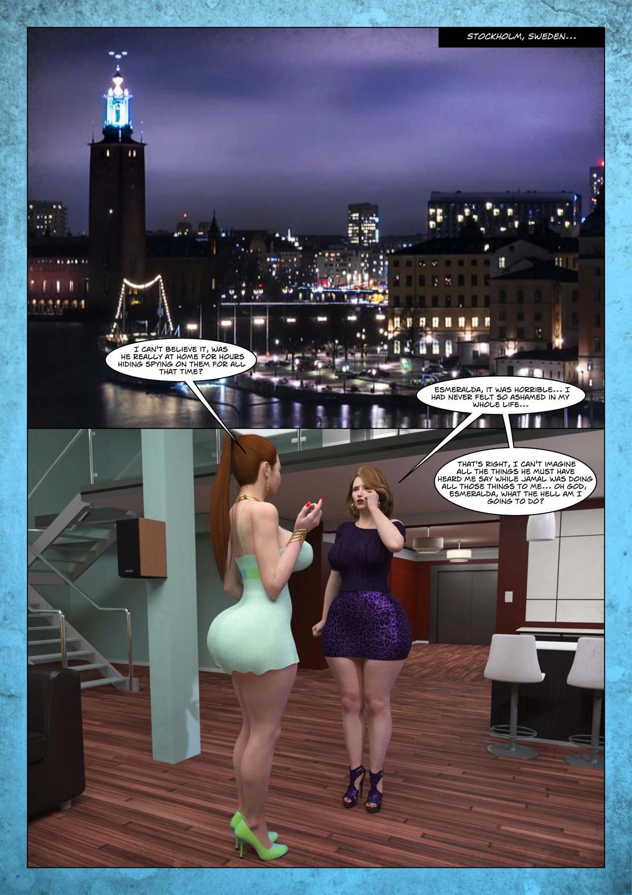 Lonely Swedish Wife 5 porn comic picture 2