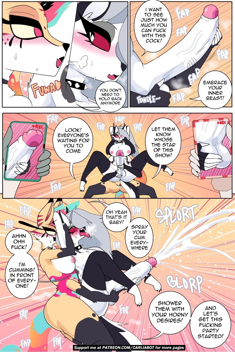 Loona x Queen Bee porn comic picture 8