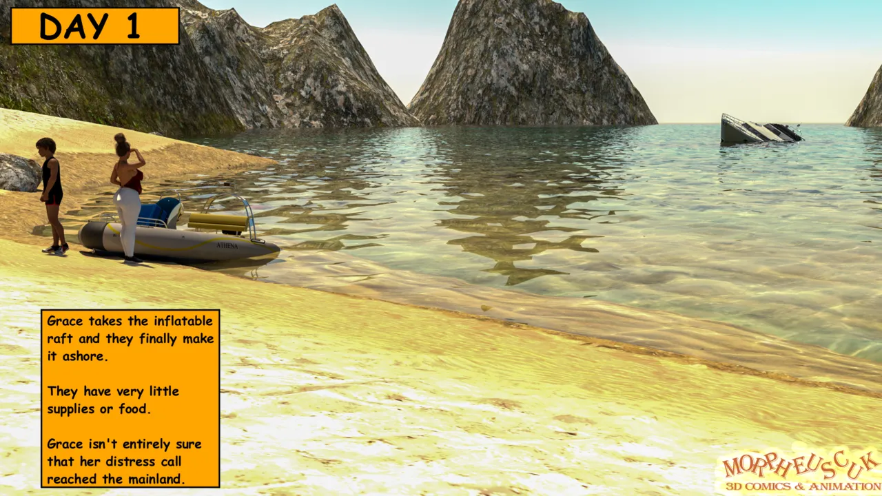 LOST ISLAND porn comic picture 14