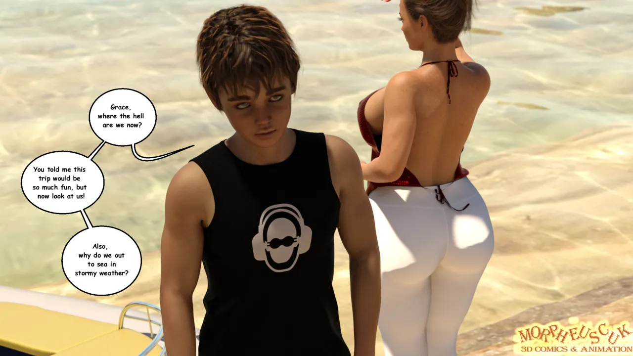 LOST ISLAND porn comic picture 17
