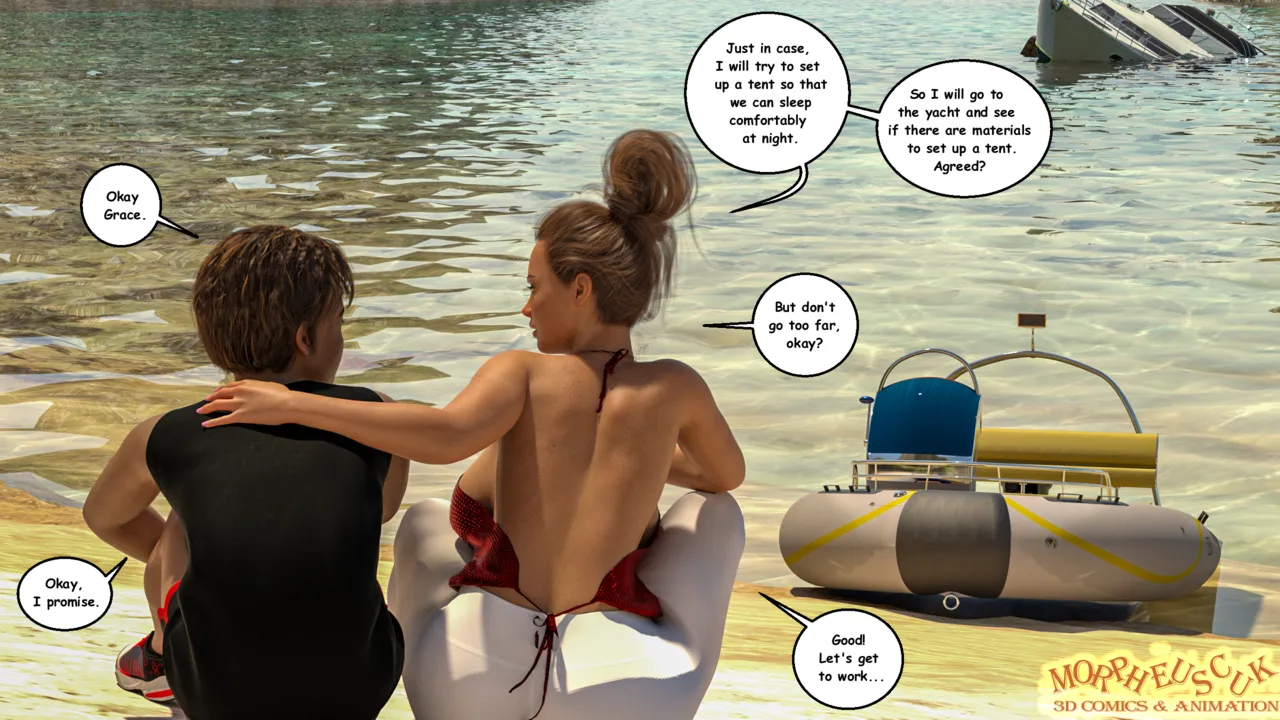 LOST ISLAND porn comic picture 25